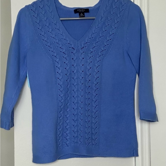 Chaps blue sweater - Picture 2 of 3